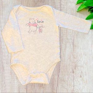 6 Month Disney Baby Winnie the Pooh and Piglet onesie